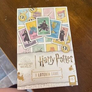 Harry Potter Lotería Game - Wizarding World (White/Gold)